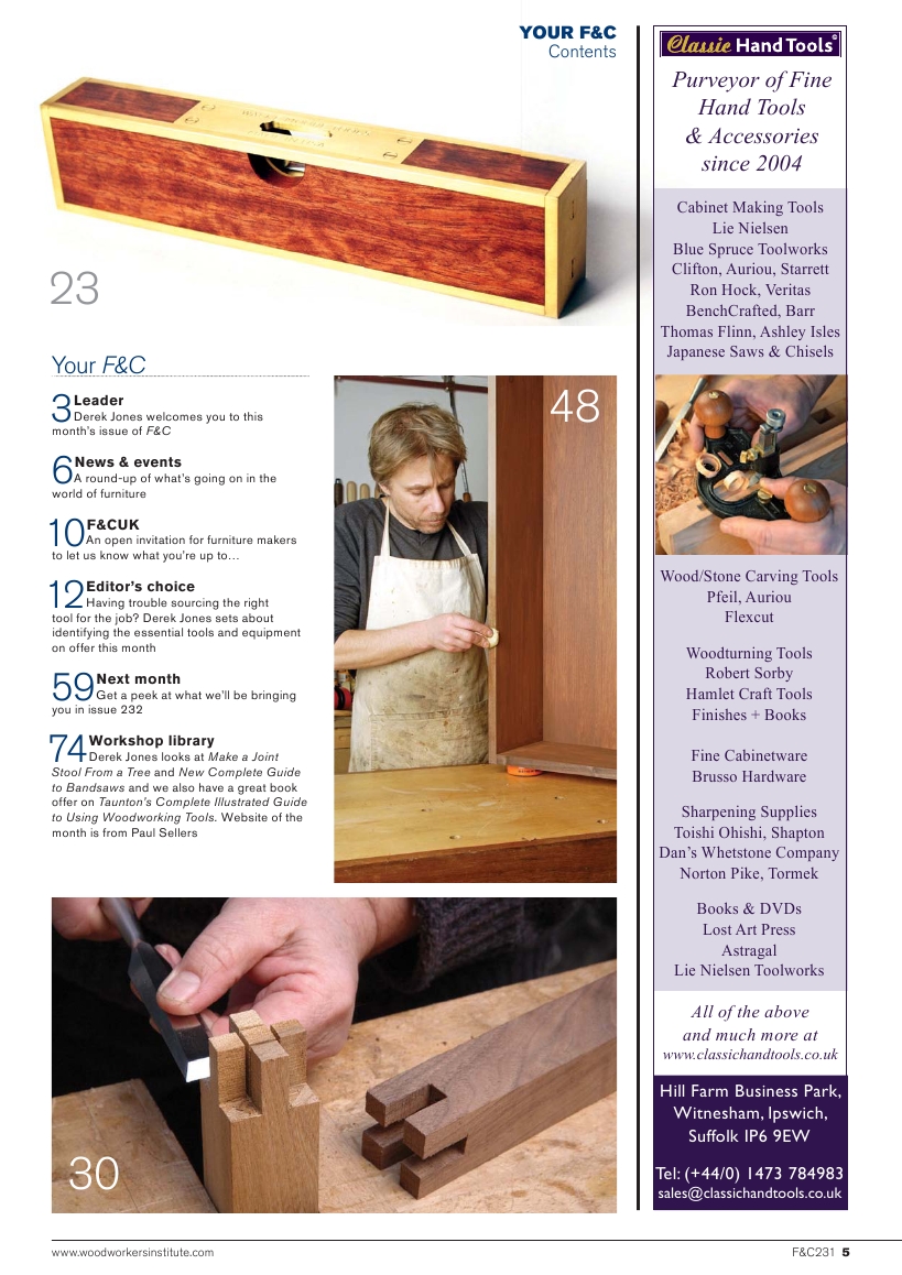 Furniture & Cabinetmaking 231 2015-05